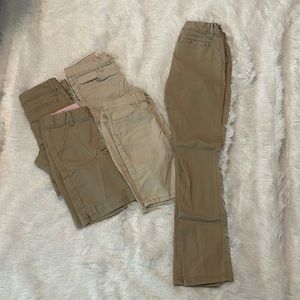 Girls Uniform Bottom Bundle sizes 6 to 8.